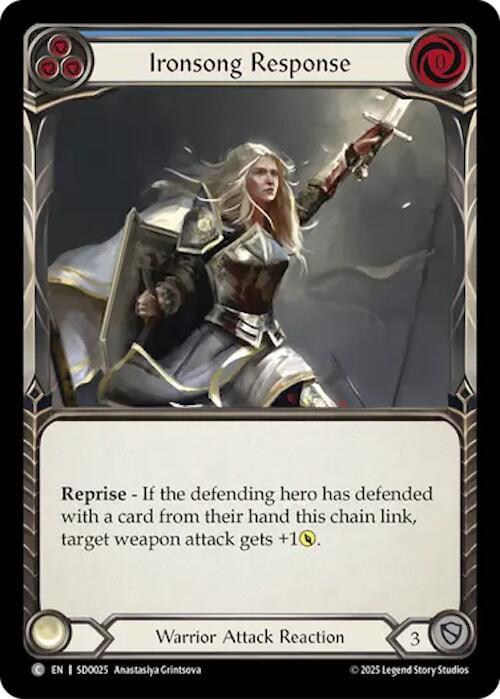 Ironsong Response - Blue