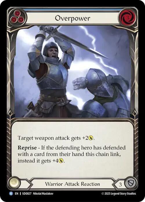 Overpower - Blue