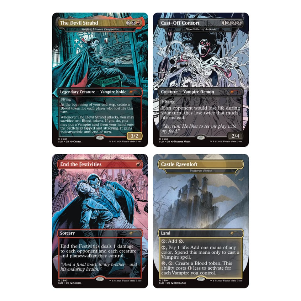 Secret Lair x Dungeons & Dragons® | Strahd's Descent Set