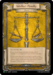 Intellect Penalty