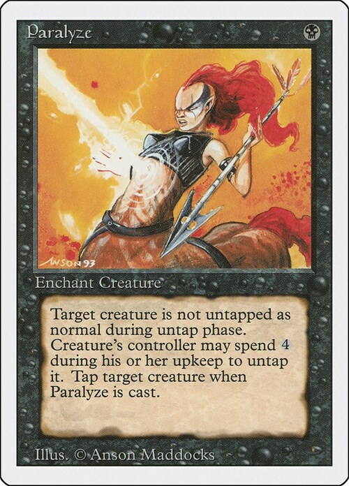 Paralisi Card Front