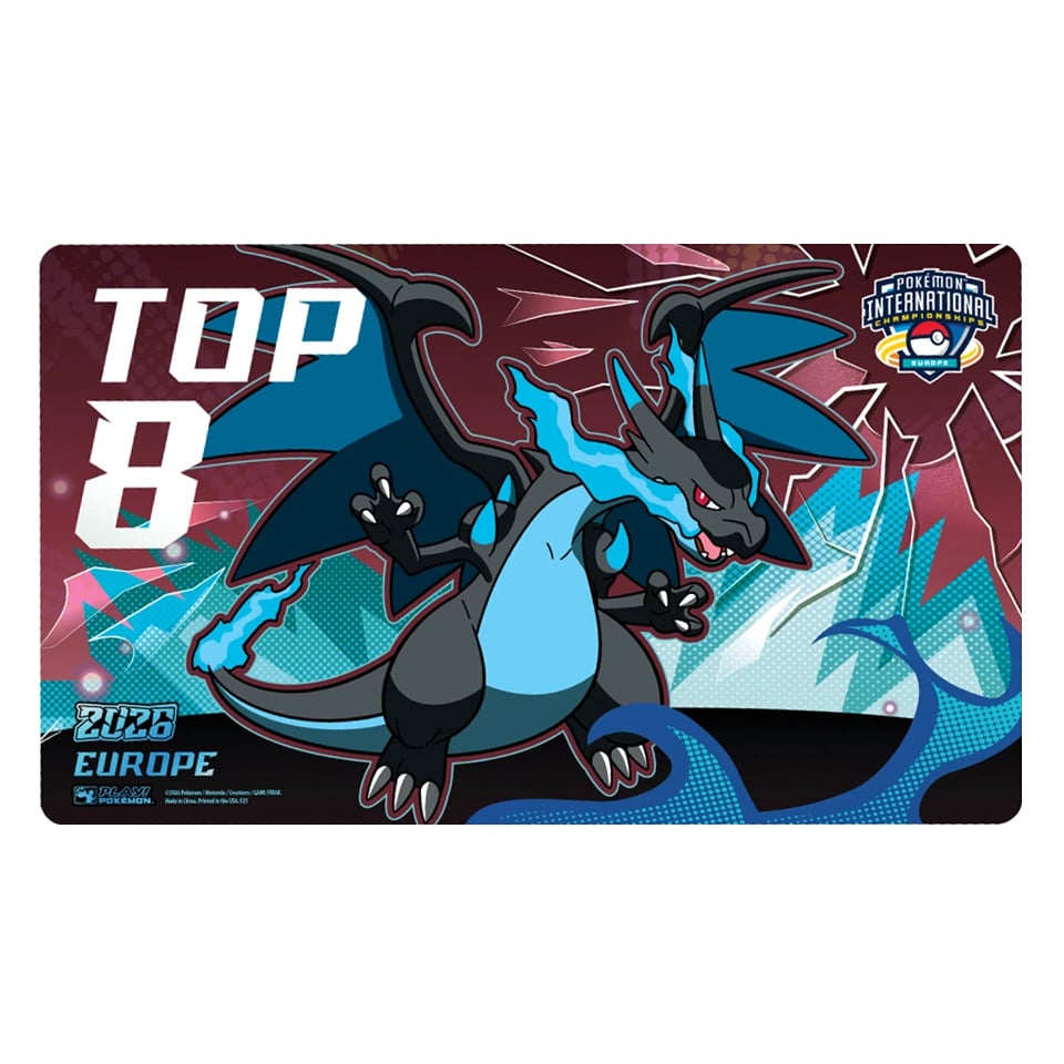 EUIC 2026 | "Mega Charizard X" Top 8 Playmat