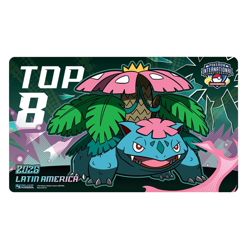 LAIC 2026 | "Mega Venusaur" Top 8 Playmat