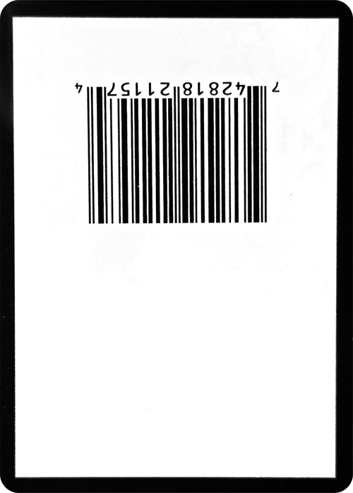Blank Filler Card
