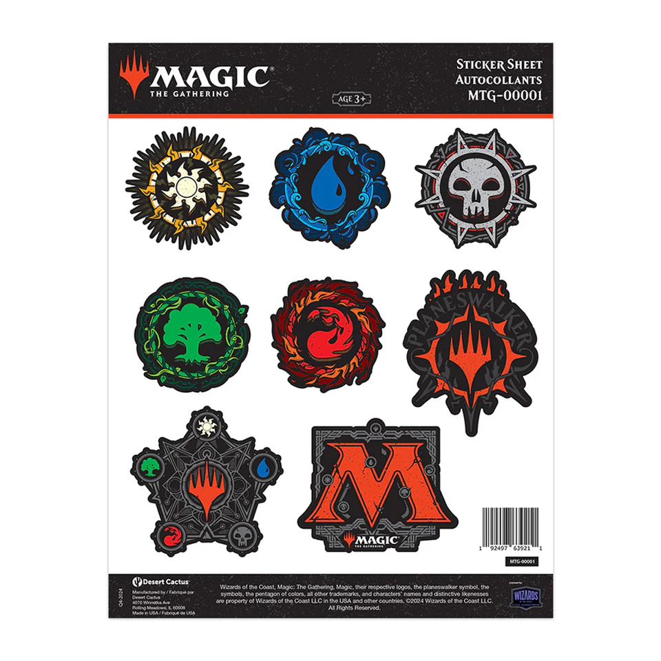 Magic: The Gathering: Sticker Sheet