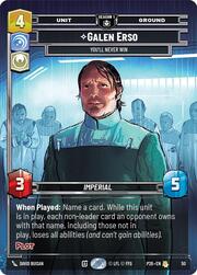 Galen Erso - You'll Never Win