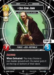 Qui-Gon Jinn - The Negotiations Will Be Short