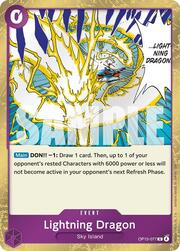Lightning Dragon - OP15-077