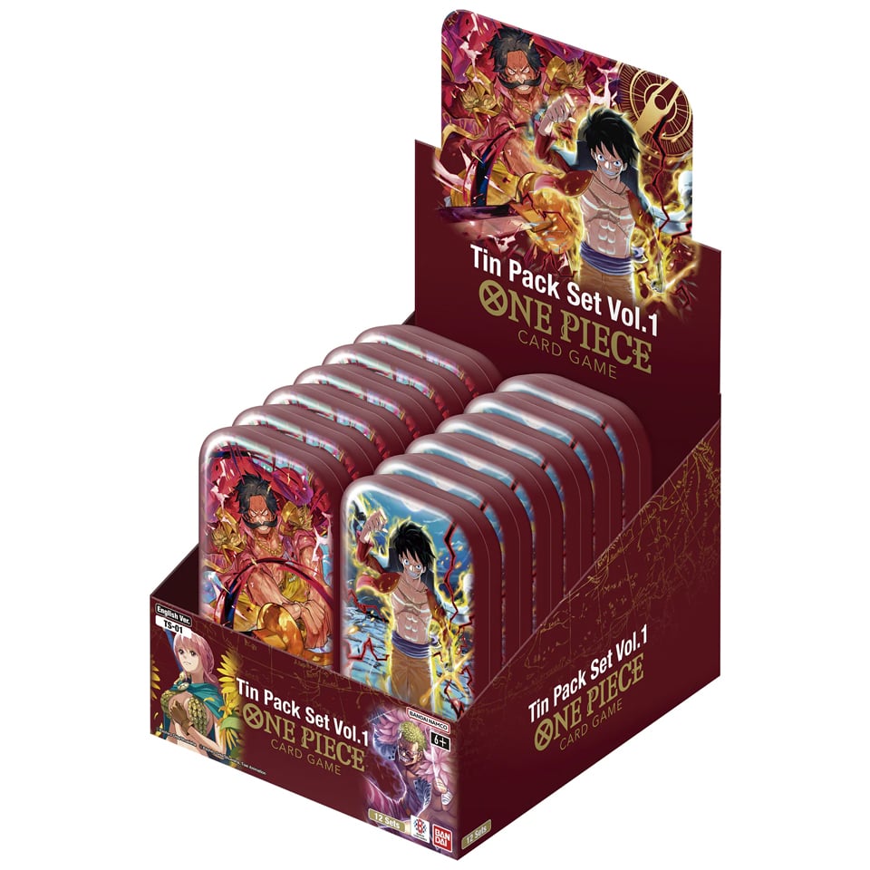 Tin Pack Set Vol.1 Display