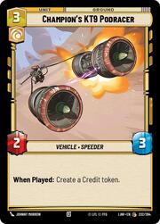 Champion's KT-9 Podracer