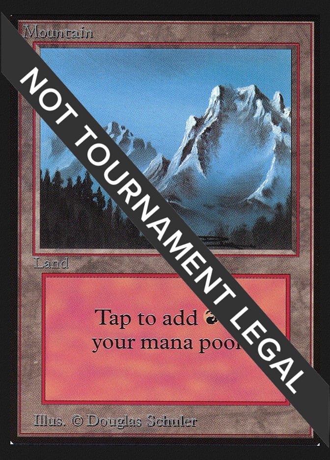 Mountain (mlp344) (Mark Le Pine) [World Championship Decks 1999]