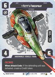 Fett's Firespray - In Pursuit