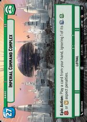 Imperial Command Complex // Experience