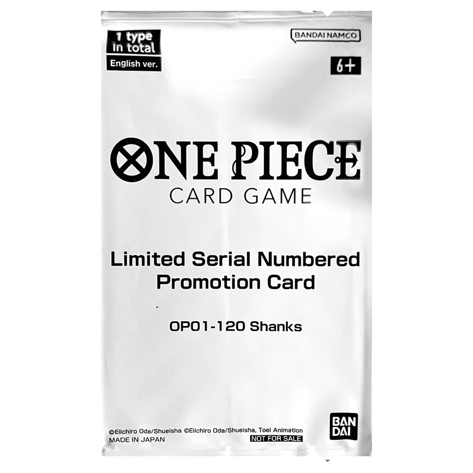 Limited Serial Numbered Booster Pack