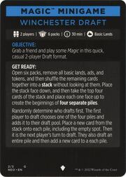 Magic Minigame: Winchester Draft