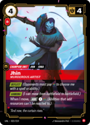 Jhin - Murderous Artist