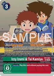 Izzy Izumi & Tai Kamiya