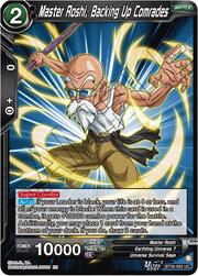 Master Roshi, Backing Up Comrades