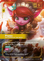 Poppy - Defender of the Meek