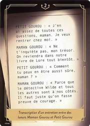 Whispers in the Well - Case Files Lore Card