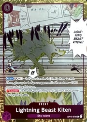 Lightning Beast Kiten - OP15-076a