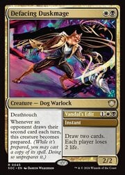Defacing Duskmage // Vandal's Edit