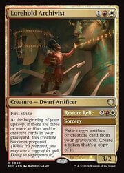 Lorehold Archivist // Restore Relic