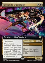 Defacing Duskmage // Vandal's Edit