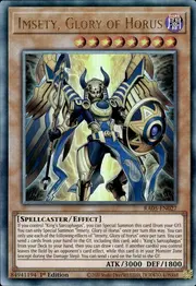 Imsety, Glory of Horus