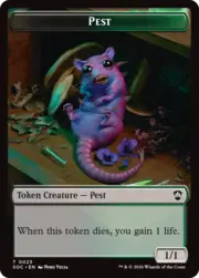 Pest // Saproling Token