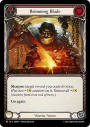 Brimming Blade - Red