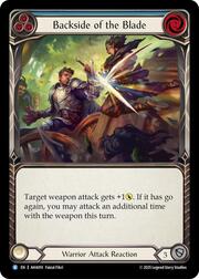 Backside of the Blade - Blue