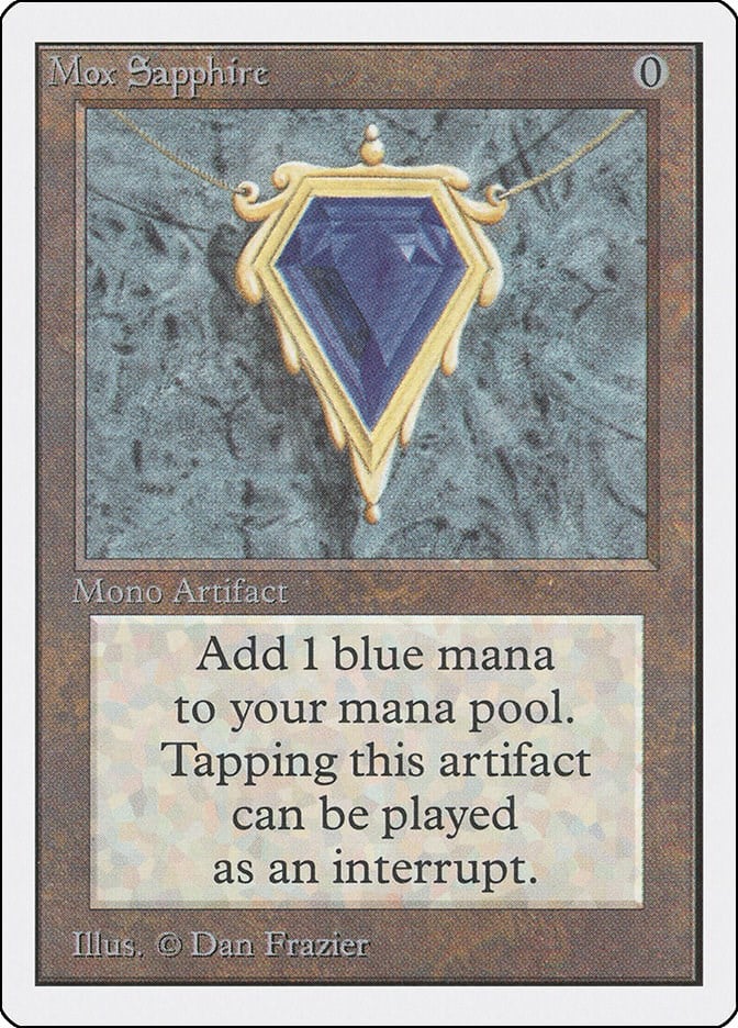 Mox Sapphire Unlimited Edition | Magic | CardTrader