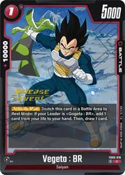 Vegeta : BR · Pre-Release Stamped FB09-018