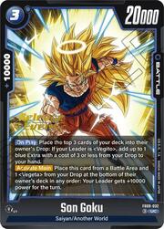 Son Goku · Pre-Release Stamped FB09-032