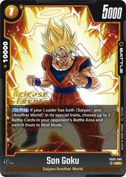 Son Goku · Pre-Release Stamped FB09-080