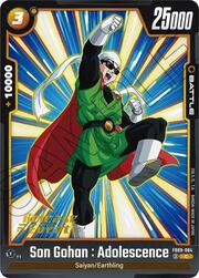 Son Gohan : Adolescence · Pre-Release Stamped FB09-084