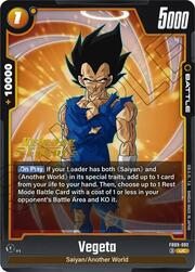 Vegeta · Pre-Release Stamped FB09-092