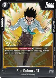 Son Gohan : GT · Pre-Release Stamped FB09-103