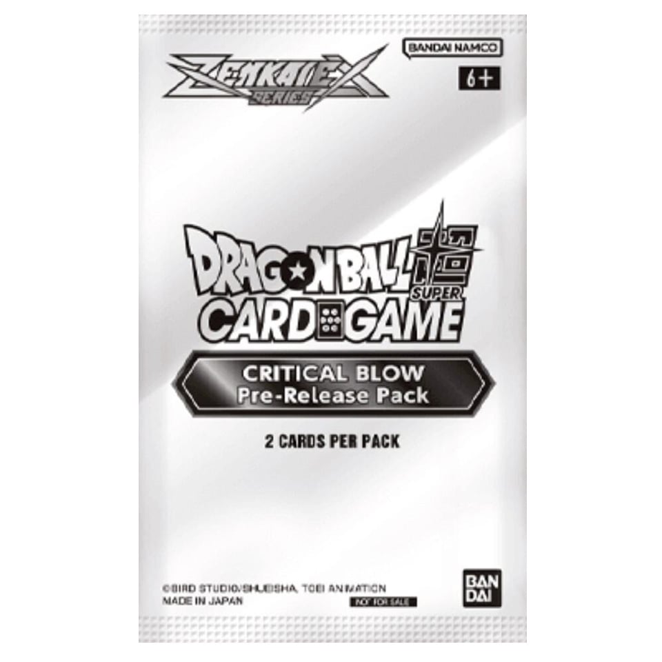Critical Blow Pre-Release Pack