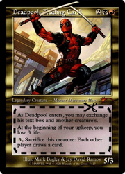 Deadpool, Trading Card