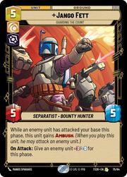 Jango Fett - Guarding the Count