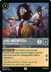 Lord Macintosh - Wiry and High-Strung