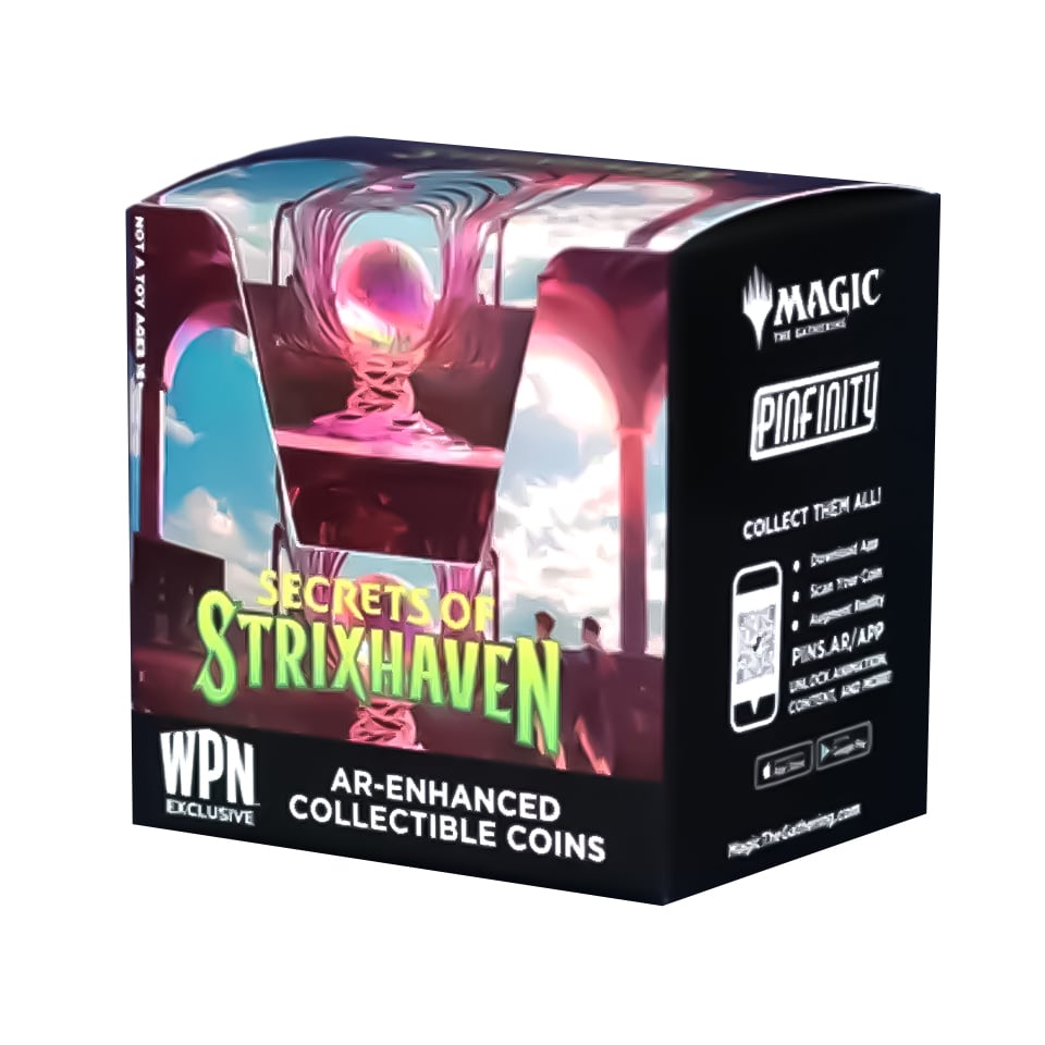Pinfinity: "Strixhaven" AR-Enhanced Collectible Coin Box