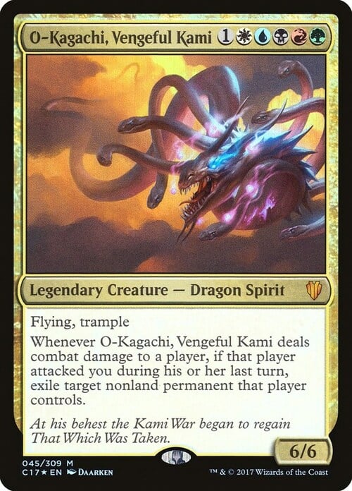 O-Kagachi, Kami Vendicativo Card Front