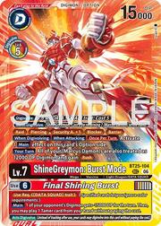 ShineGreymon: Burst Mode // Final Shining Burst