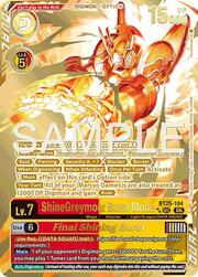 ShineGreymon: Burst Mode // Final Shining Burst