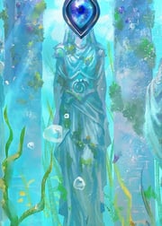 "Eye of Ophidia" Macro Puzzle Card