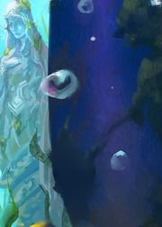 "Eye of Ophidia" Macro Puzzle Card
