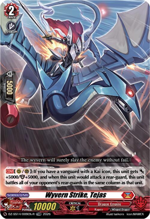 Wyvern Strike, Tejas
